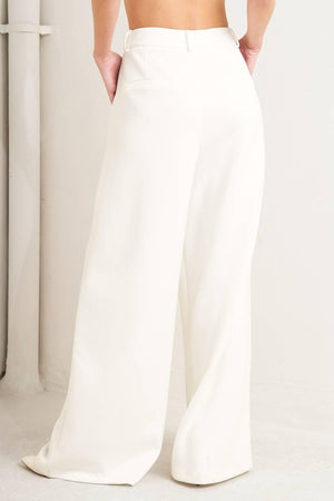 PURE ELEGANCE WOVEN PANTS.