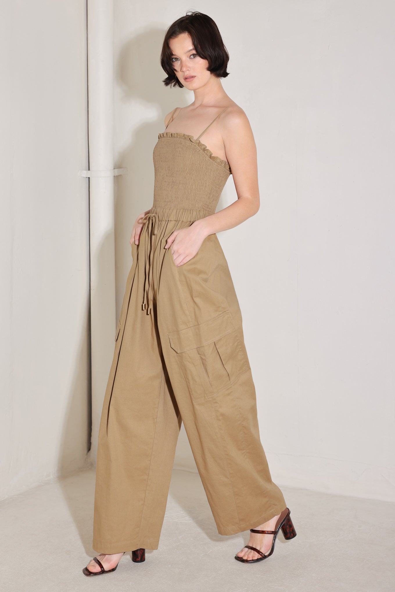 DESERT DAYDREAM WOVEN JUMPSUIT - Flying Tomato - JUMPSUIT - Freemarket