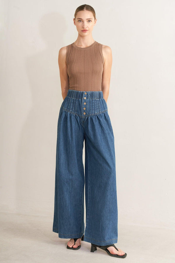 [PREORDER] PACIFIC BREEZE DENIM PANTS.