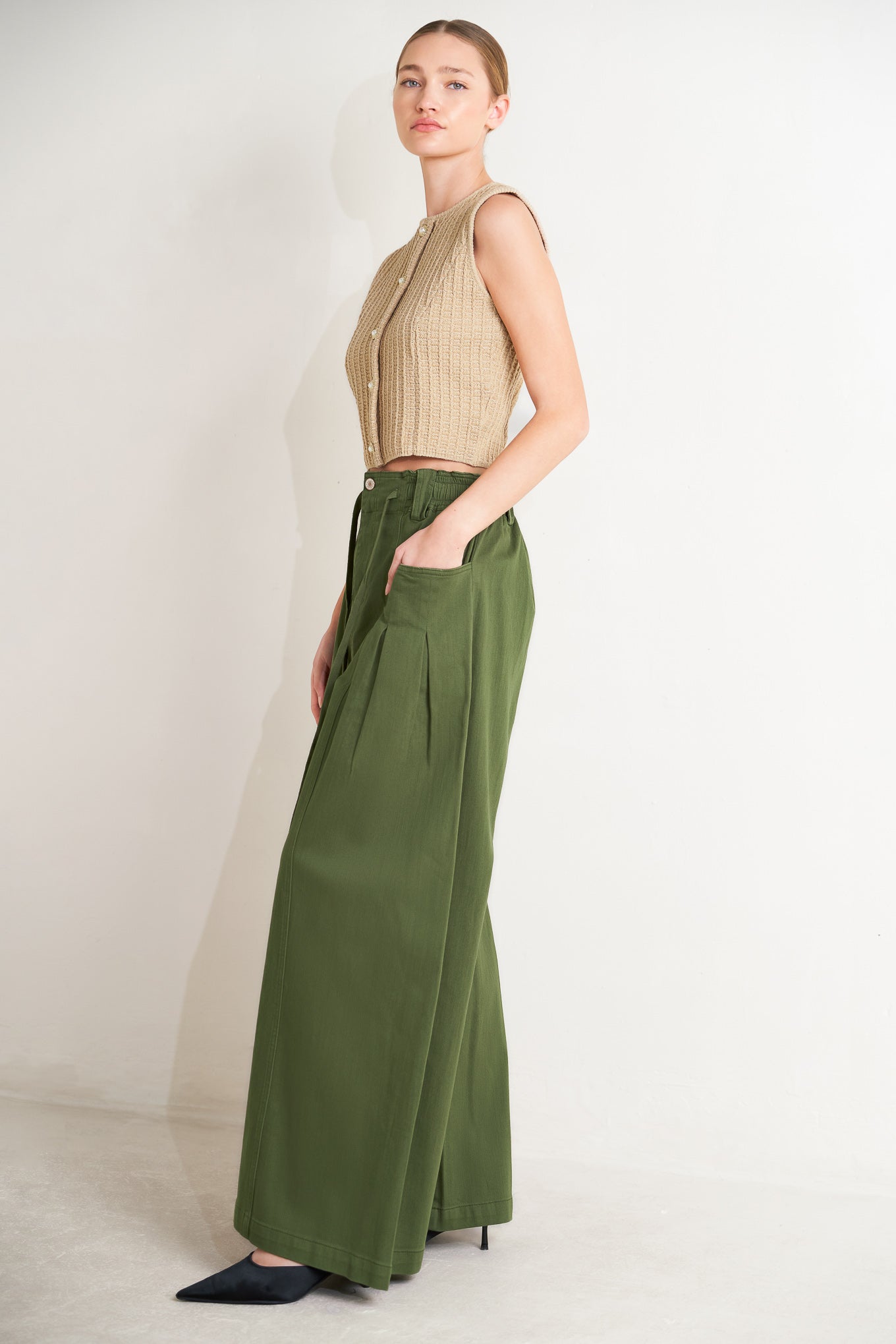 SAGE STREET FLOW WOVEN PANTS - Flying Tomato - PANTS - Freemarket