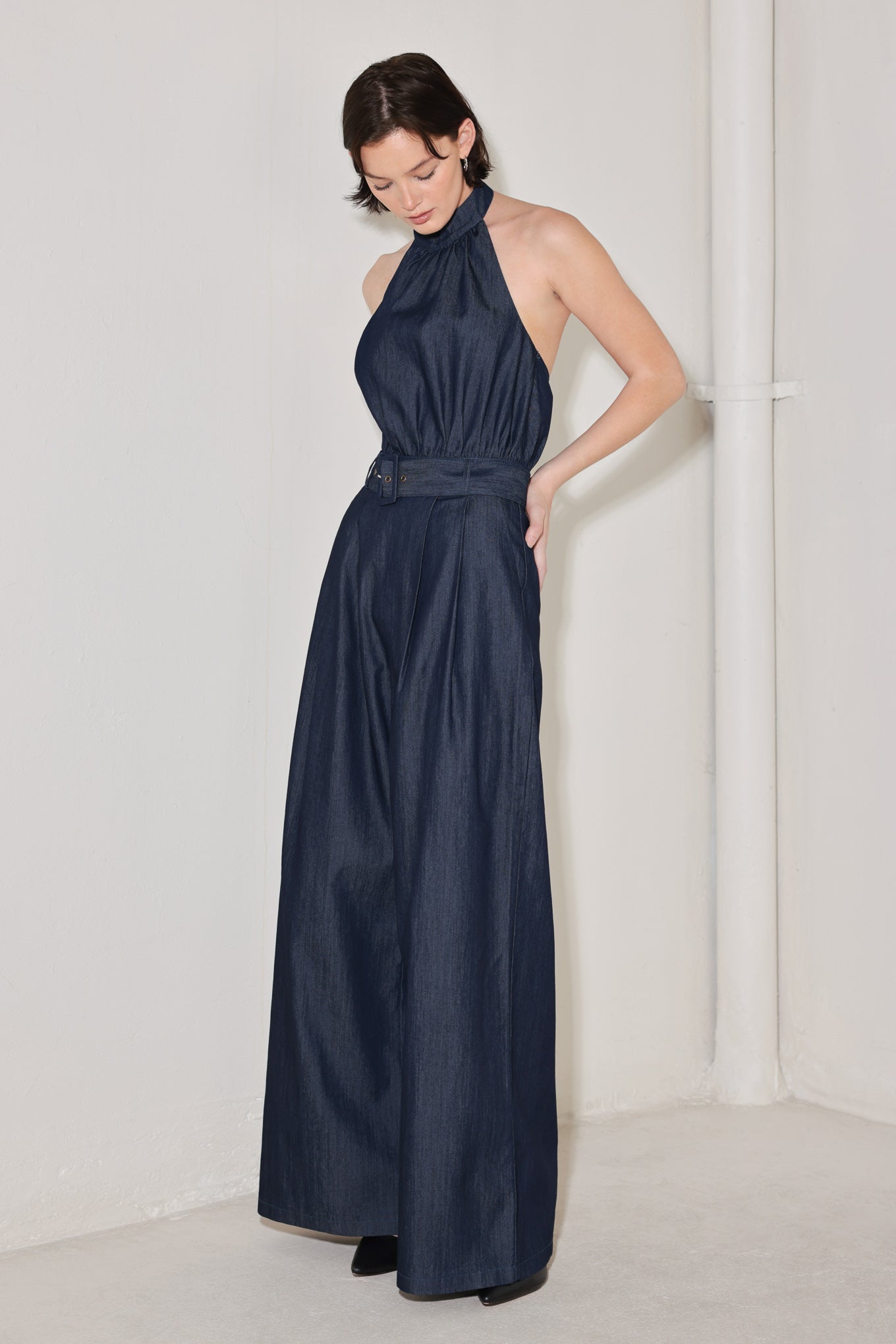 EVENING EDITION WOVEN JUMPSUIT - Flying Tomato - JUMPSUIT - Freemarket