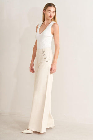 RUNWAY TAILORED WOVEN PANTS.