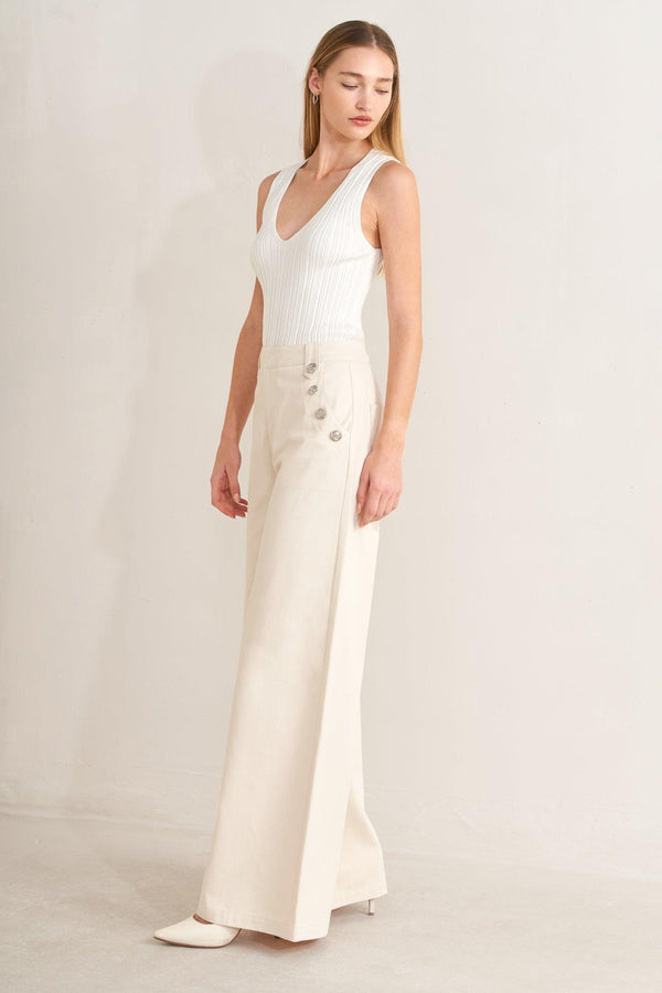 RUNWAY TAILORED WOVEN PANTS.