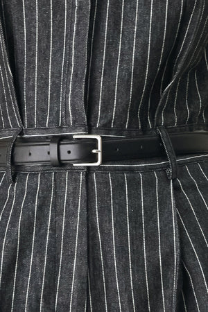 EXECUTIVE NOIR FLOW WOVEN JUMPSUIT