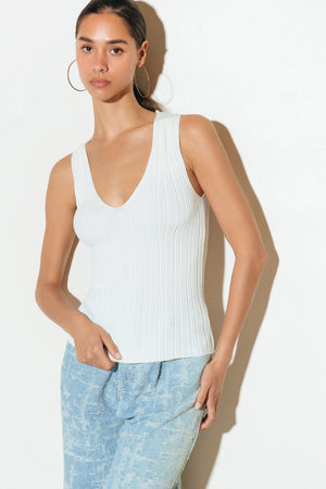 WALK ON THE BRIGHT SIDE TANK TOP.