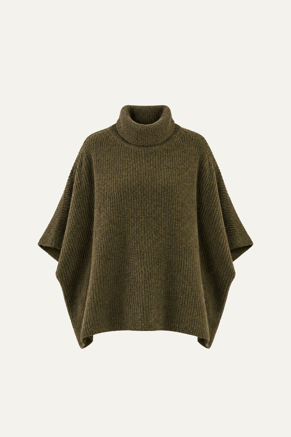 THE ONLY REASON SWEATER KNIT PONCHO