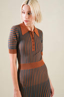 LUXE LIVING SWEATER MIDI DRESS.