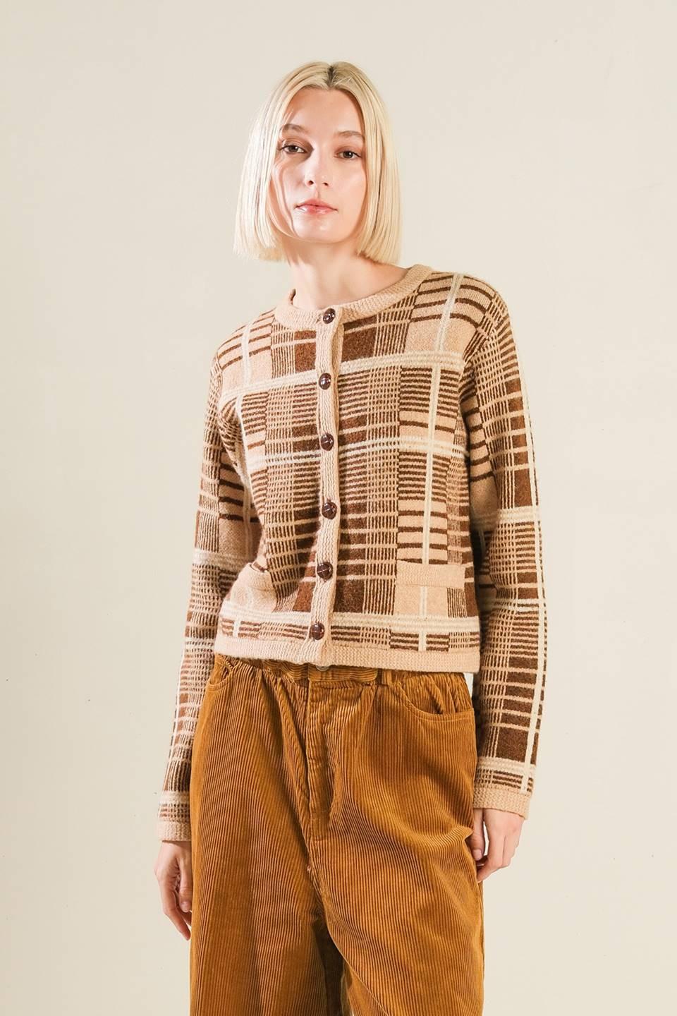 ALPHABET OF LOVE CARDIGAN.