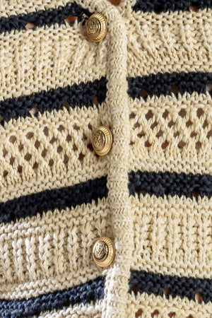 INTO THE NATURAL SWEATER KNIT VEST.