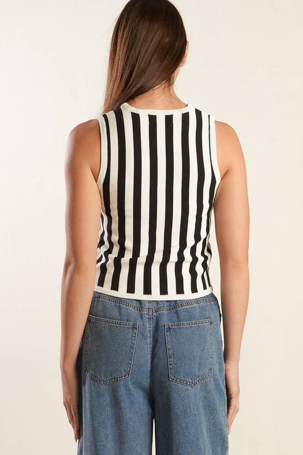 FREE TO DREAM SWEATER KNIT VEST.