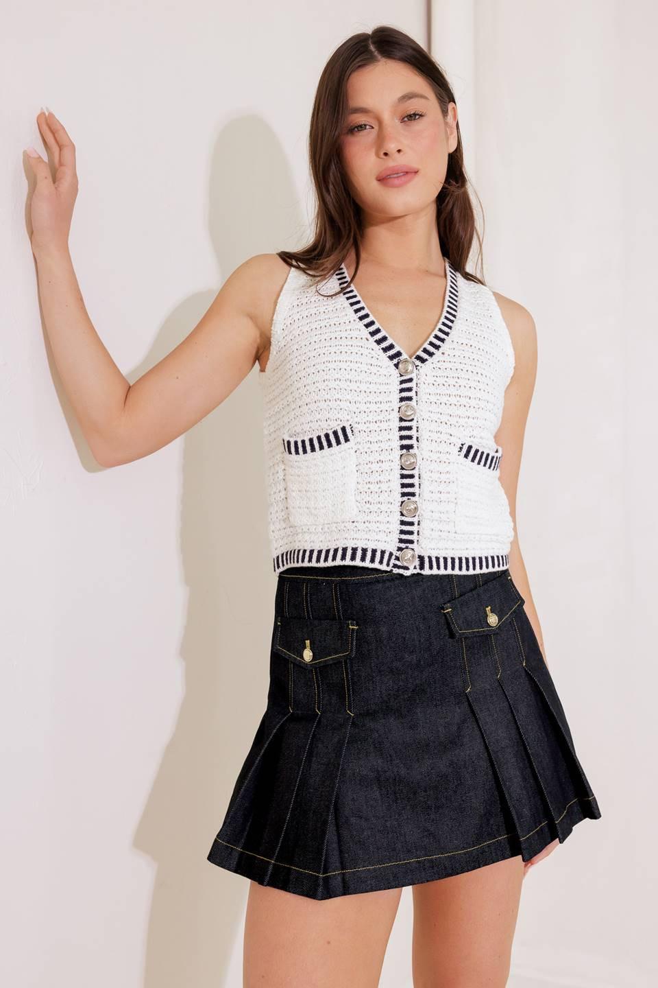 SO IN LOVE SWEATER KNIT VEST.