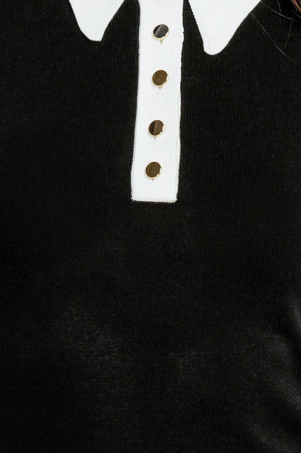 MY FAVORITE CREAMY KNIT TOP.