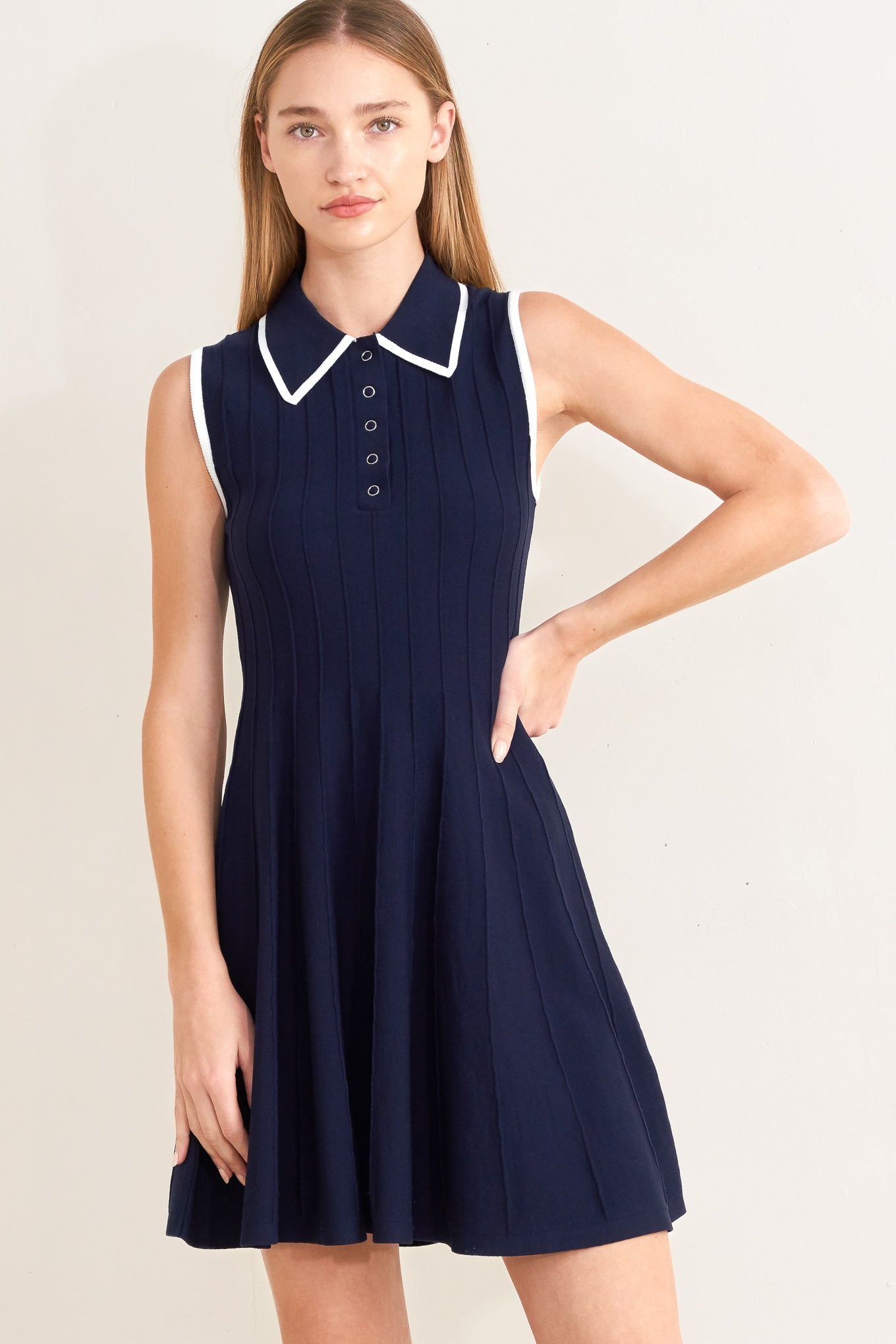 MEET ME IN PARIS SWEATER KNIT MINI DRESS