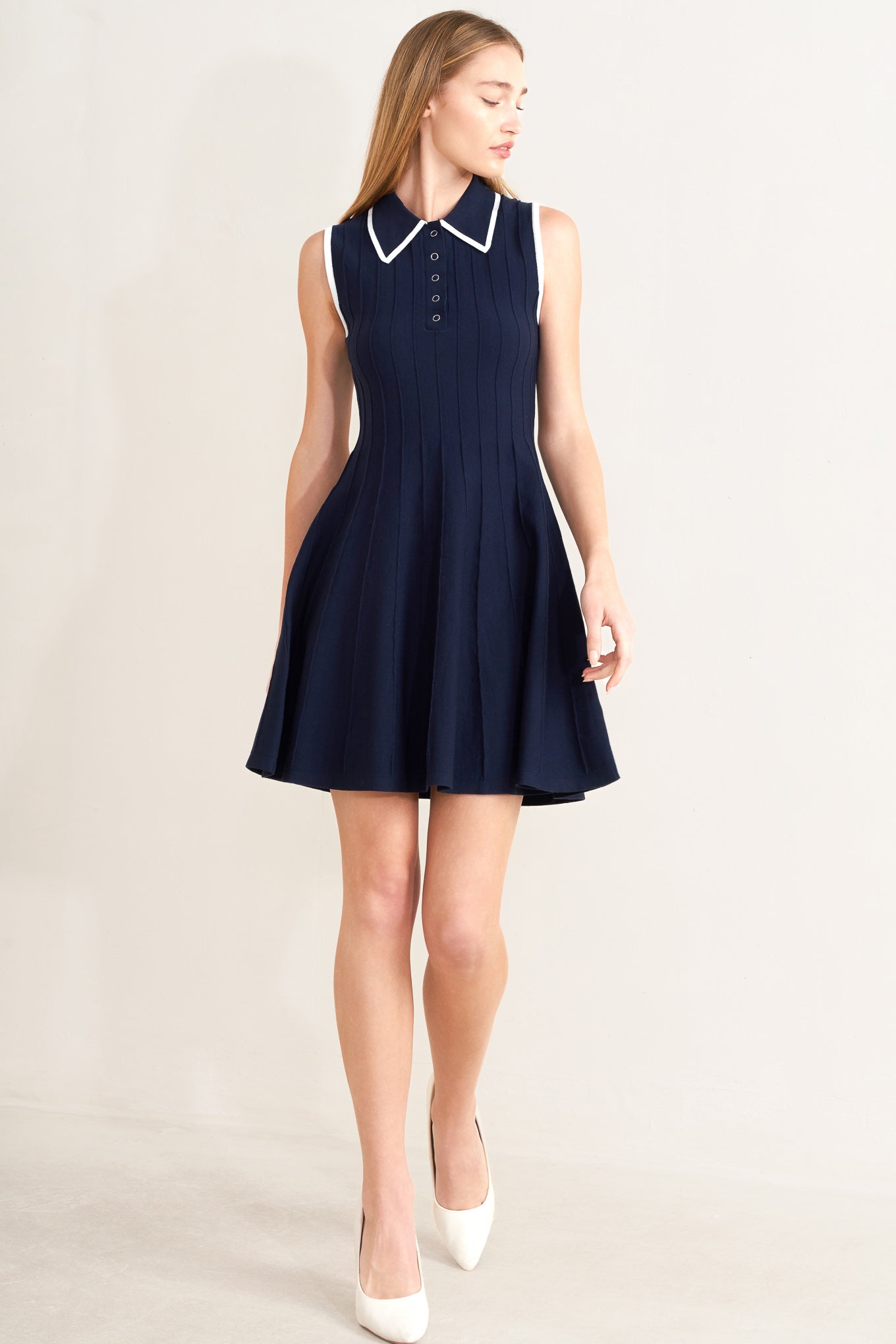 MEET ME IN PARIS SWEATER KNIT MINI DRESS