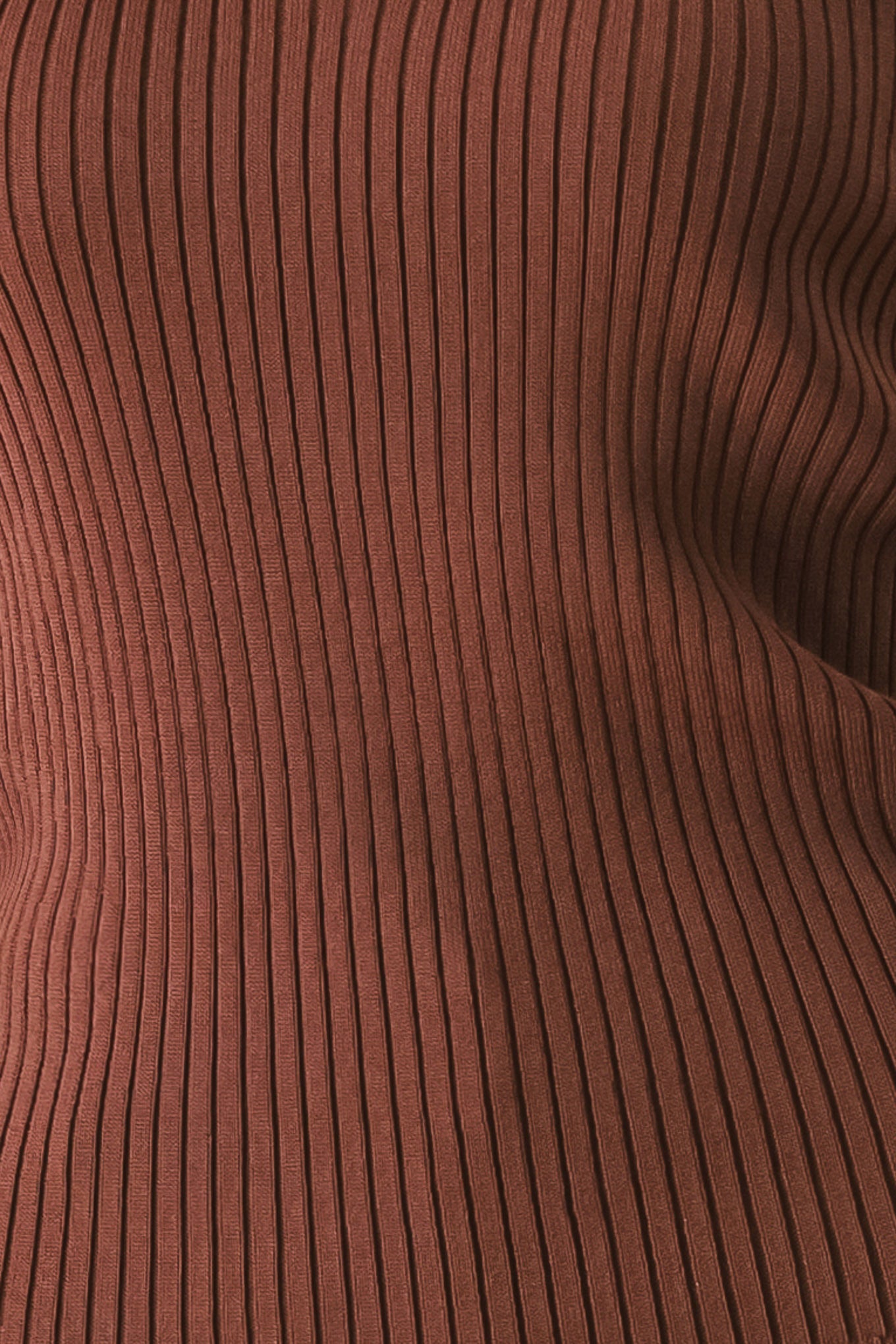 Close-up of brown ribbed fabric texture | FREEMARKET