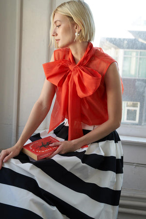 SHINE FOR US ORGANZA TOP.