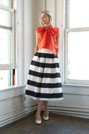 SHINE FOR US ORGANZA TOP.