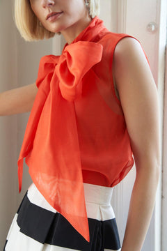 SHINE FOR US ORGANZA TOP.