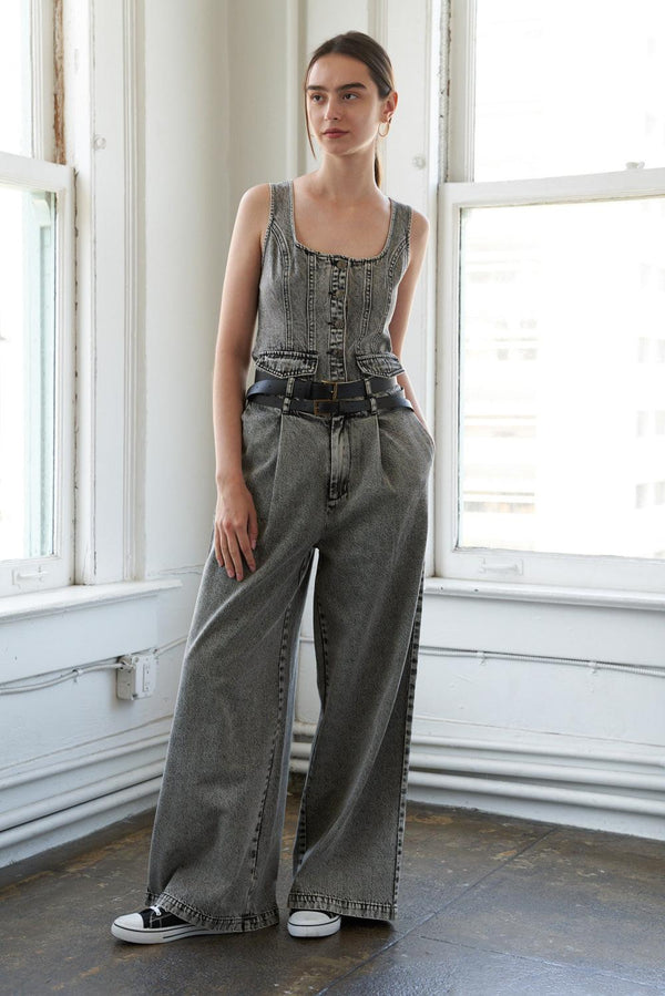 STUNNING GLORY DENIM VEST.