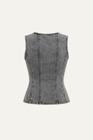 STUNNING GLORY DENIM VEST