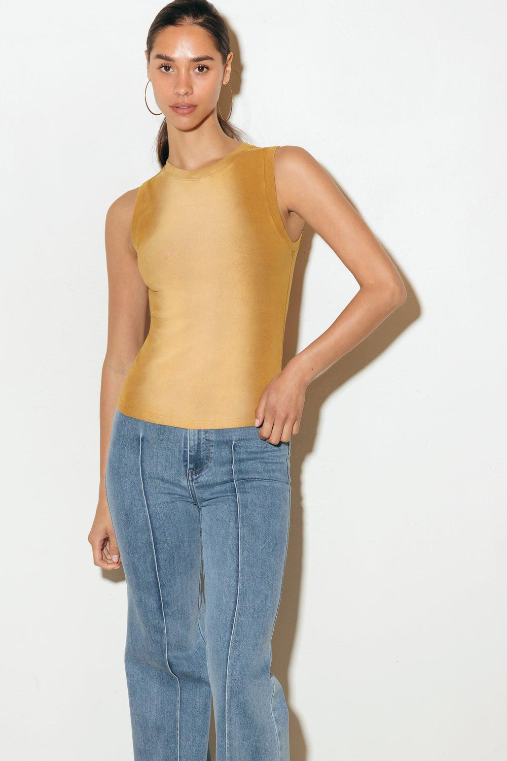 NO ONE PRETTIER KNIT TANK TOP.