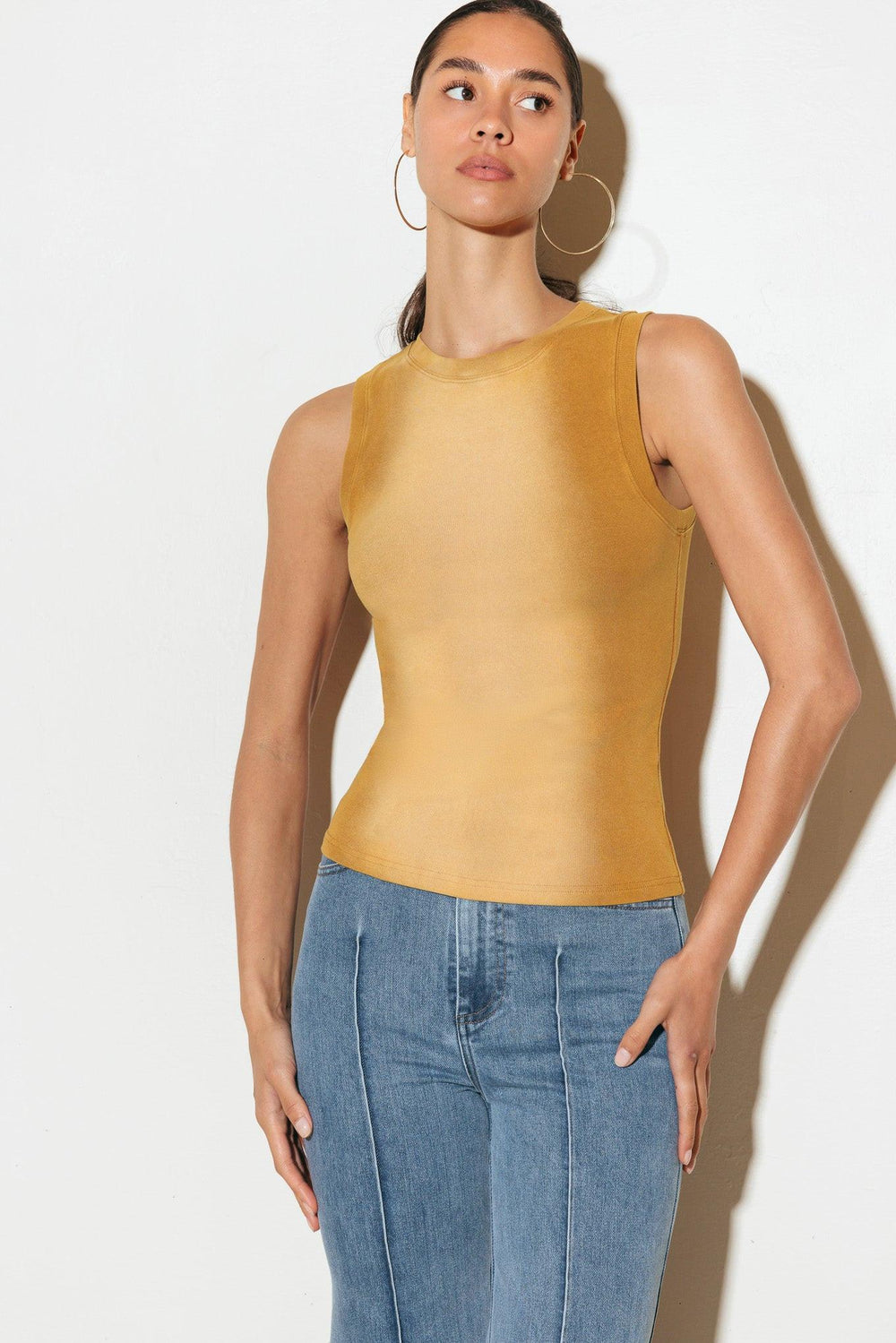 NO ONE PRETTIER KNIT TANK TOP.