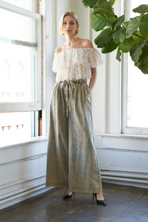 LOVE GALORE EMBELLISHED TOP.