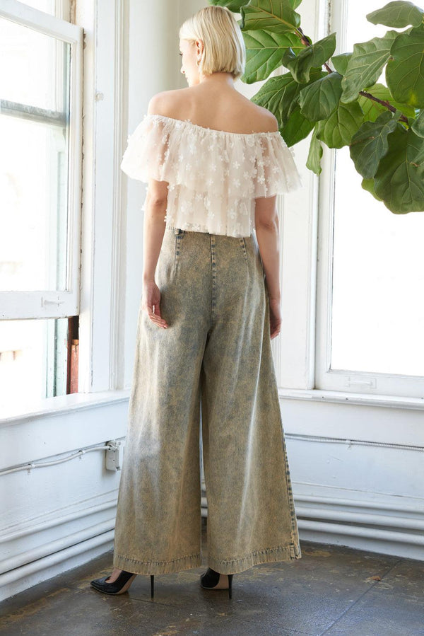 LOVE GALORE EMBELLISHED TOP.