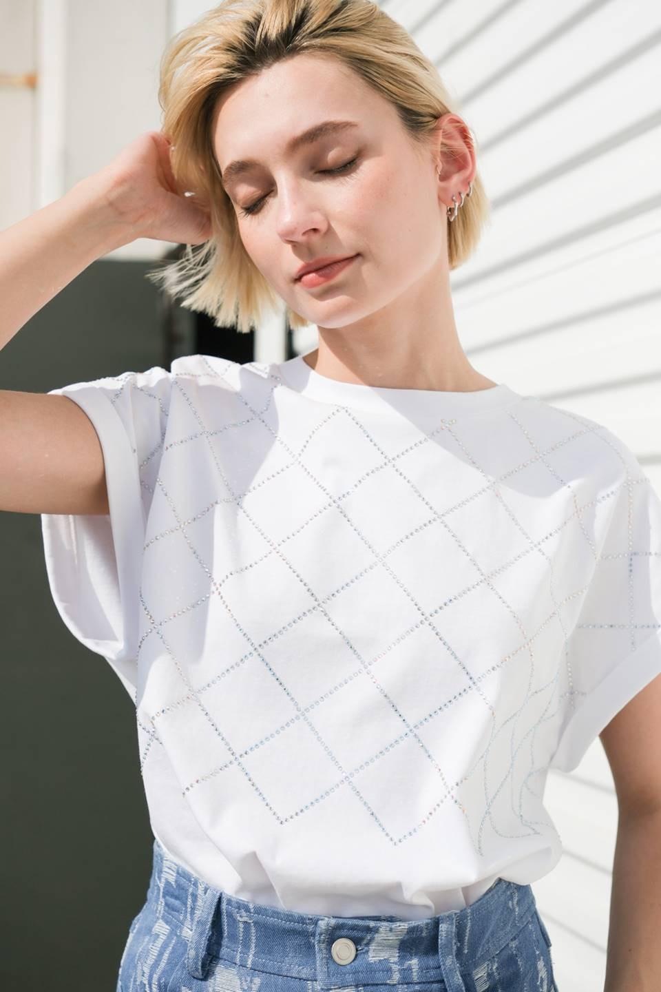 SUNNY ESSENCE KNIT TOP.