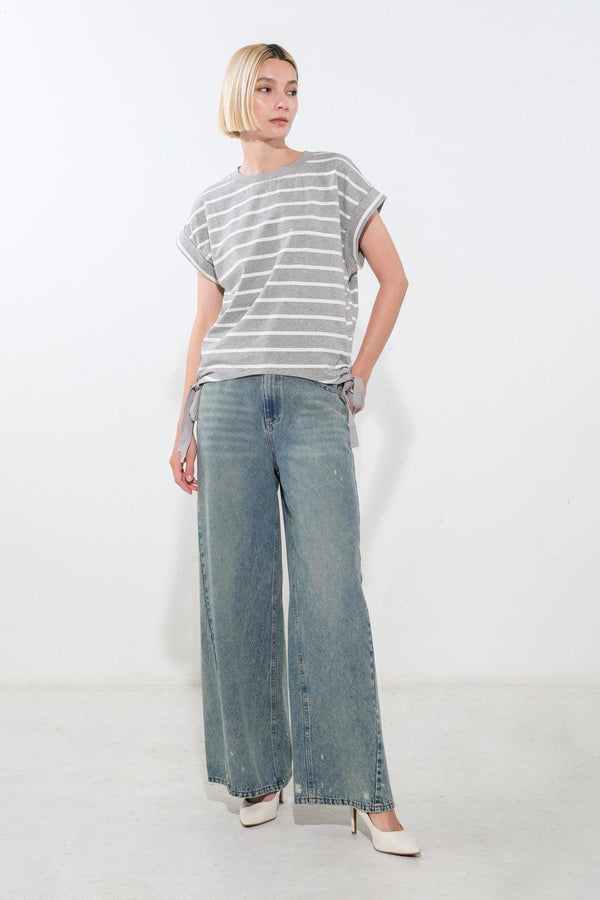 GOOD LUCK CHARM KNIT TOP.