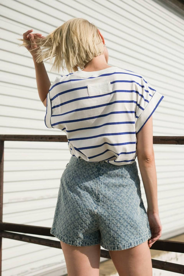 GOOD LUCK CHARM KNIT TOP.
