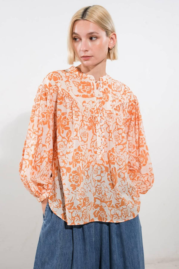 ALL TOO WELL WOVEN TOP.