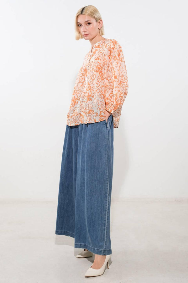 ALL TOO WELL WOVEN TOP.