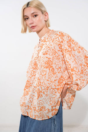 ALL TOO WELL WOVEN TOP.