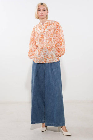 ALL TOO WELL WOVEN TOP.