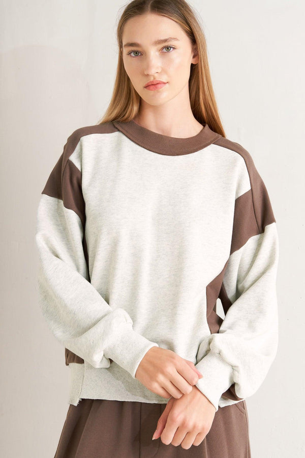 IN TOO DEEP PULLOVER KNIT TOP.