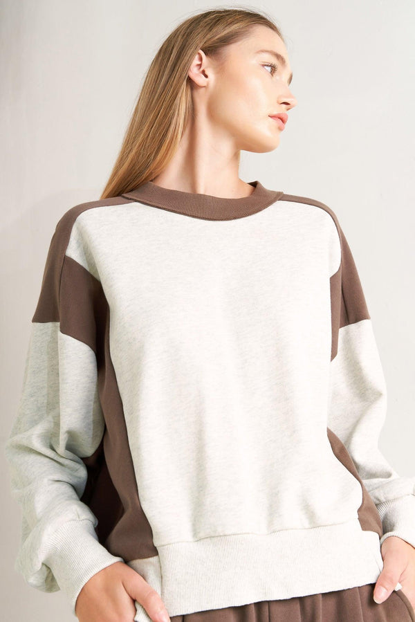 IN TOO DEEP PULLOVER KNIT TOP.
