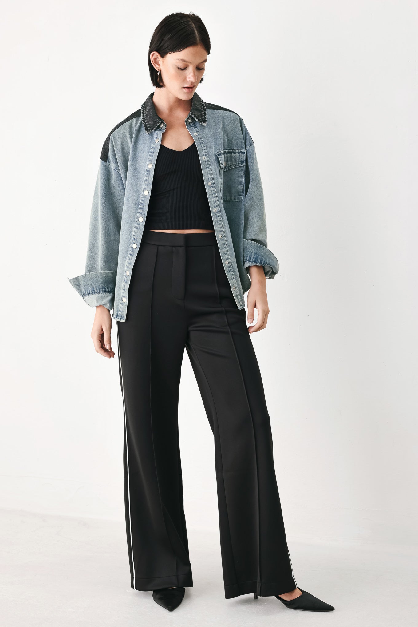 MY LOVE FOR YOU DENIM SHIRT