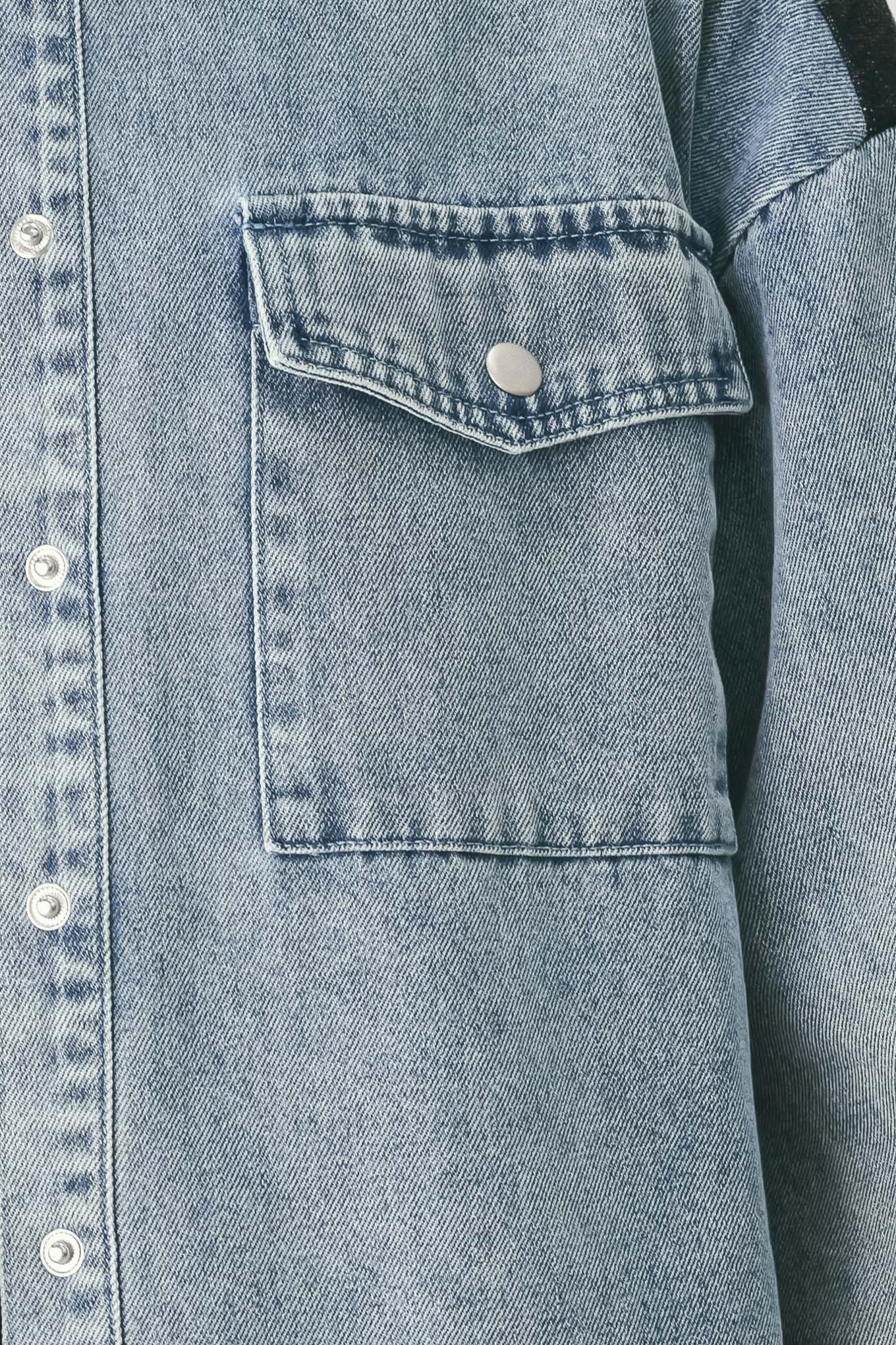 MY LOVE FOR YOU DENIM SHIRT