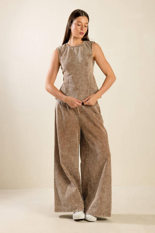 SAFE TO SAY TWILL TOP - Flying Tomato - TOPS - Freemarket