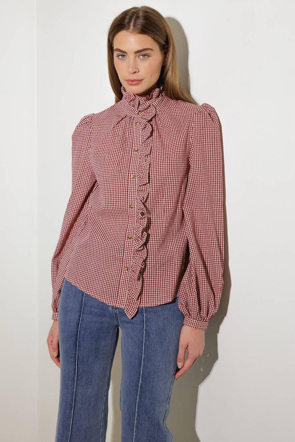 HAVE SOME GRACE WOVEN TOP - Flying Tomato - TOPS - Freemarket