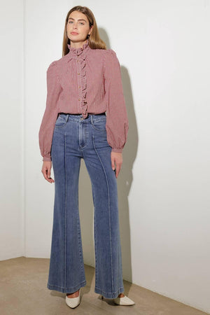 HAVE SOME GRACE WOVEN TOP - Flying Tomato - TOPS - Freemarket