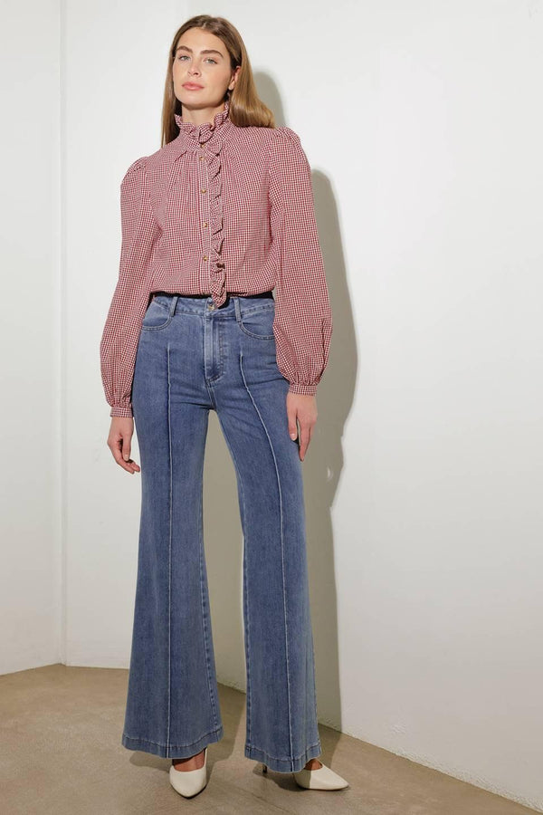 HAVE SOME GRACE WOVEN TOP - Flying Tomato - TOPS - Freemarket