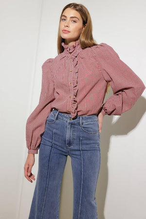 HAVE SOME GRACE WOVEN TOP - Flying Tomato - TOPS - Freemarket