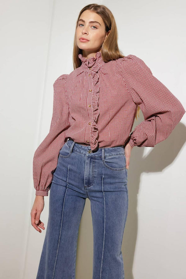 HAVE SOME GRACE WOVEN TOP - Flying Tomato - TOPS - Freemarket