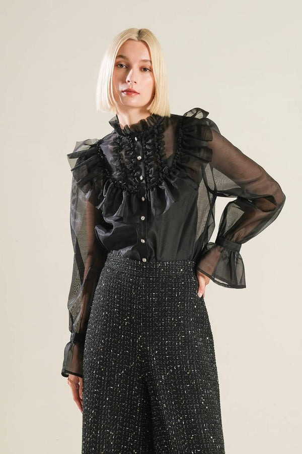 TO MY LOVE WOVEN BLOUSE.