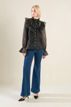 TO MY LOVE WOVEN BLOUSE.