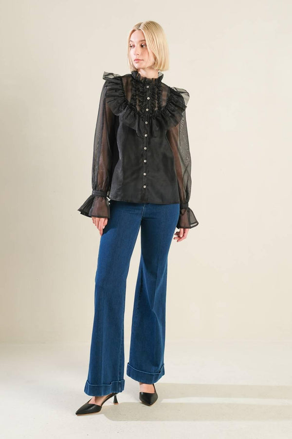 TO MY LOVE WOVEN BLOUSE.