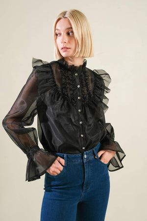 TO MY LOVE WOVEN BLOUSE.