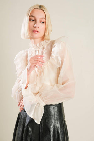 TO MY LOVE WOVEN BLOUSE.